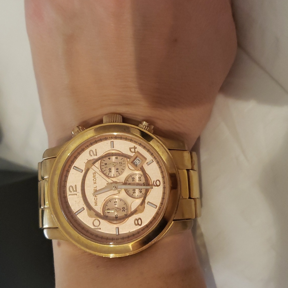 Michael Kors Rose Gold Watch